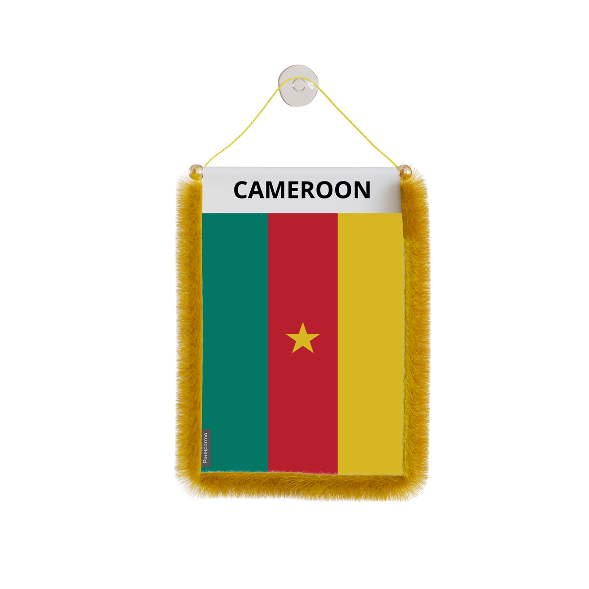 Cameroon Flag Car Pennant