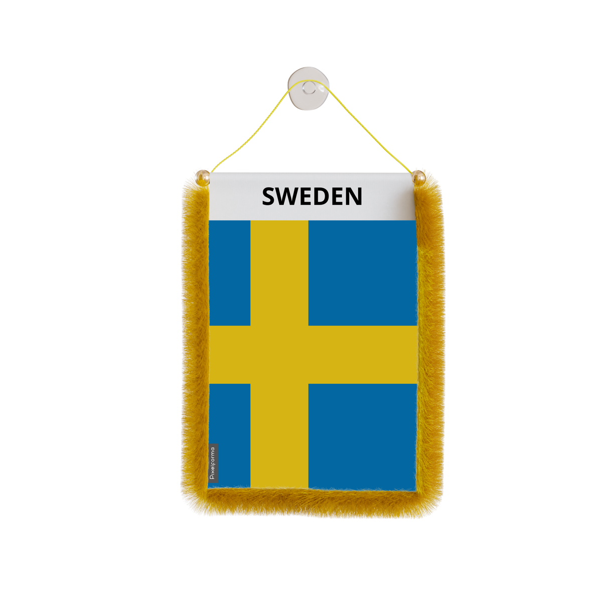 Sweden Flag Car Pennant