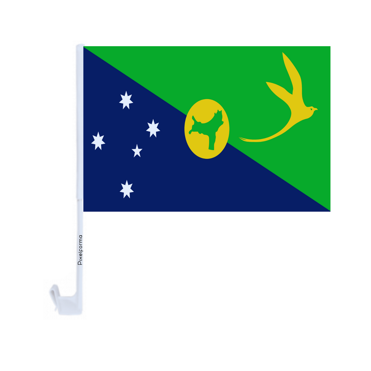 Christmas Island Official Polyester Car Flag