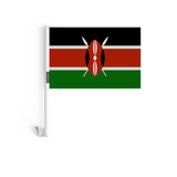 Drapeau voiture du Kenya en polyester