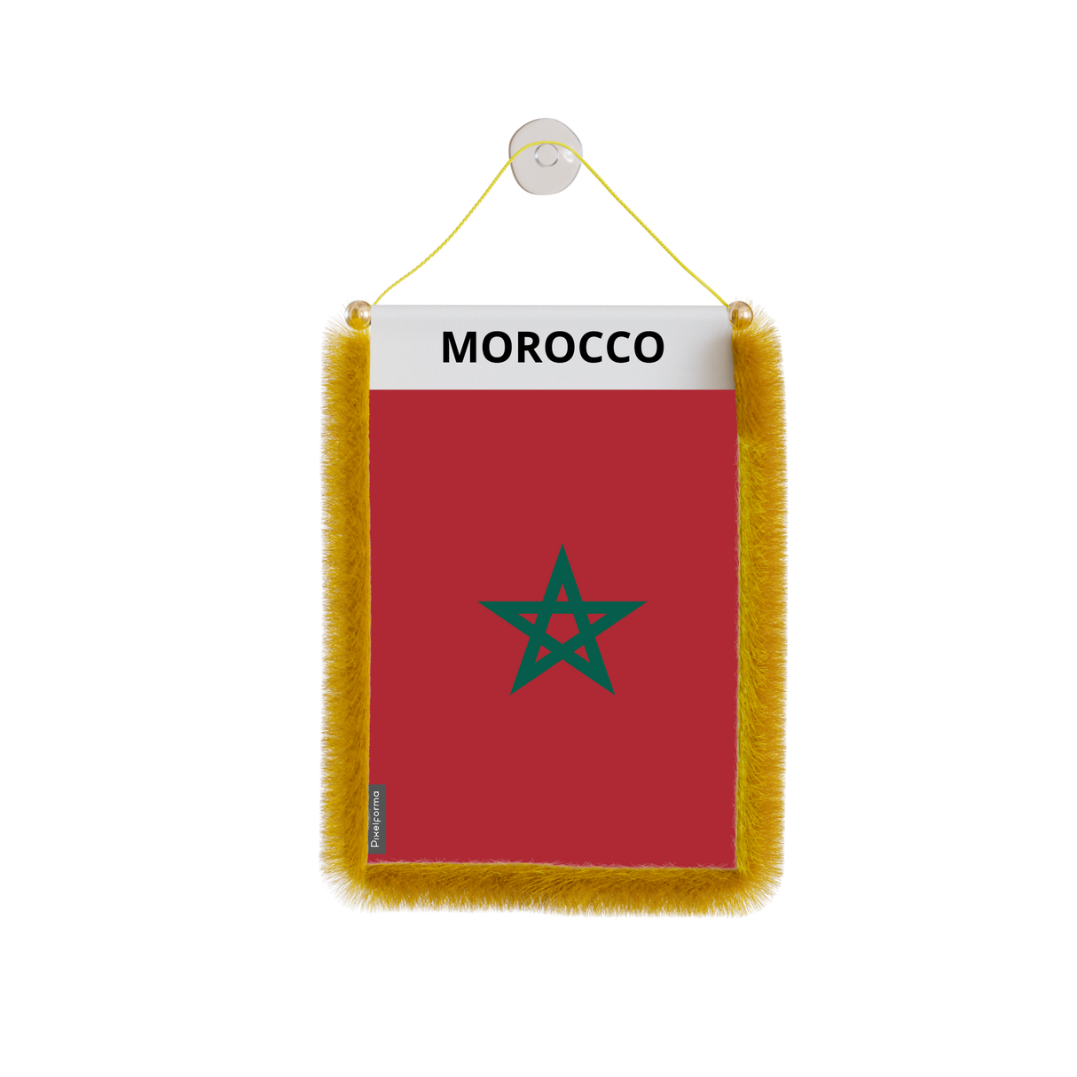 Morocco Flag Car Pennant