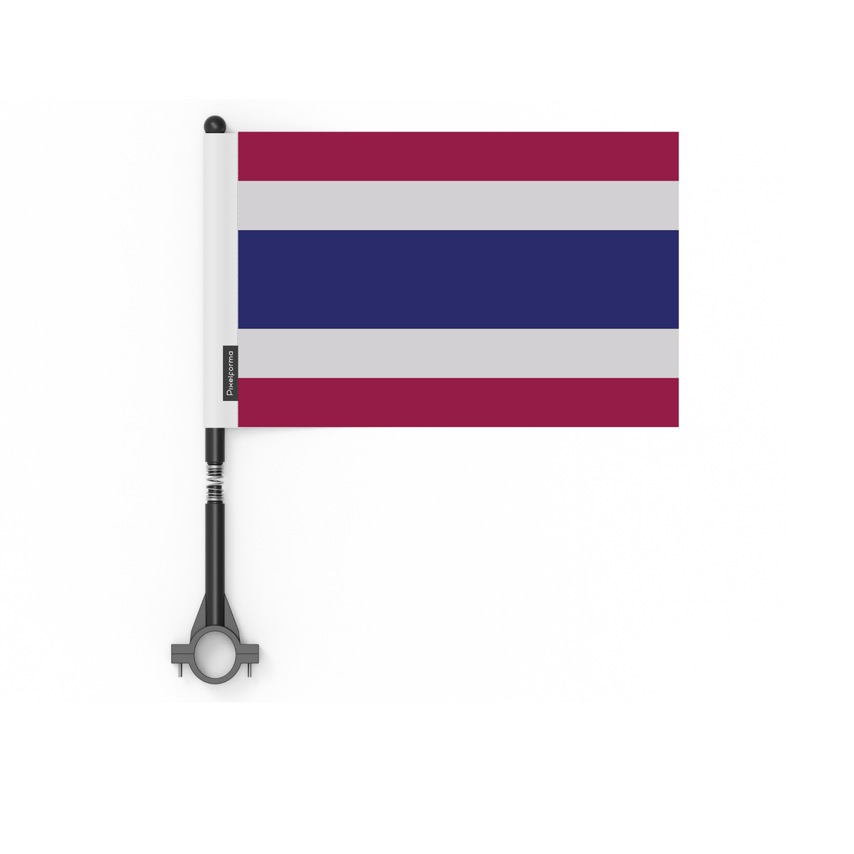 Drapeau de vélo de la Thaïlande en polyester