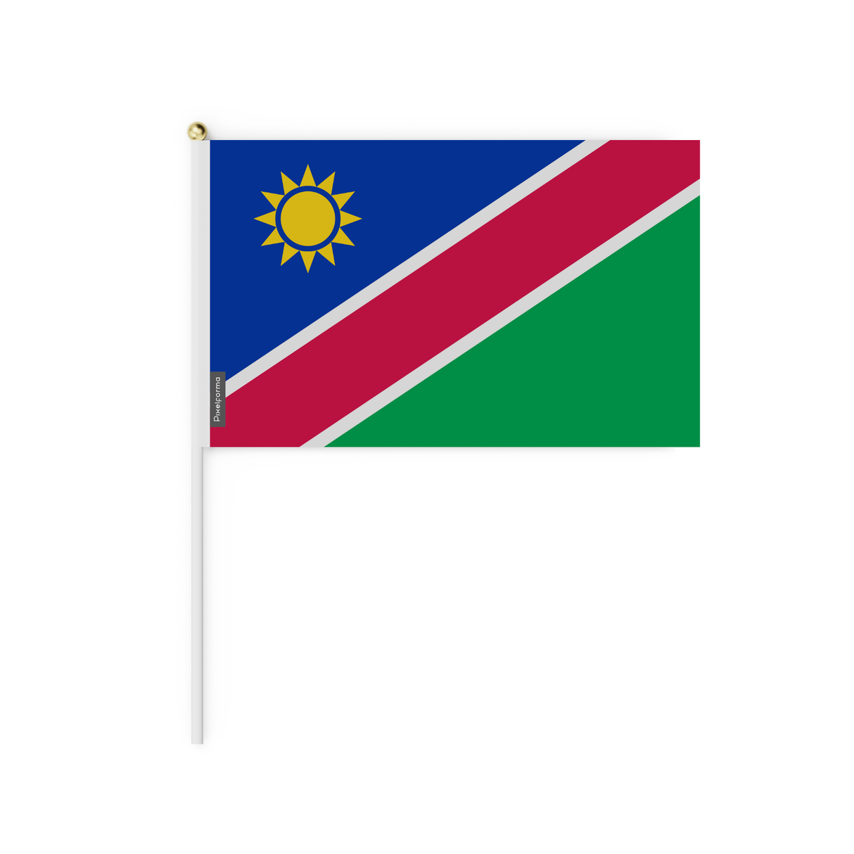 Mini Bandera de Namibia en varios tamaños 100% poliéster