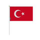 Mini Flag of Turkey in various sizes 100% polyester