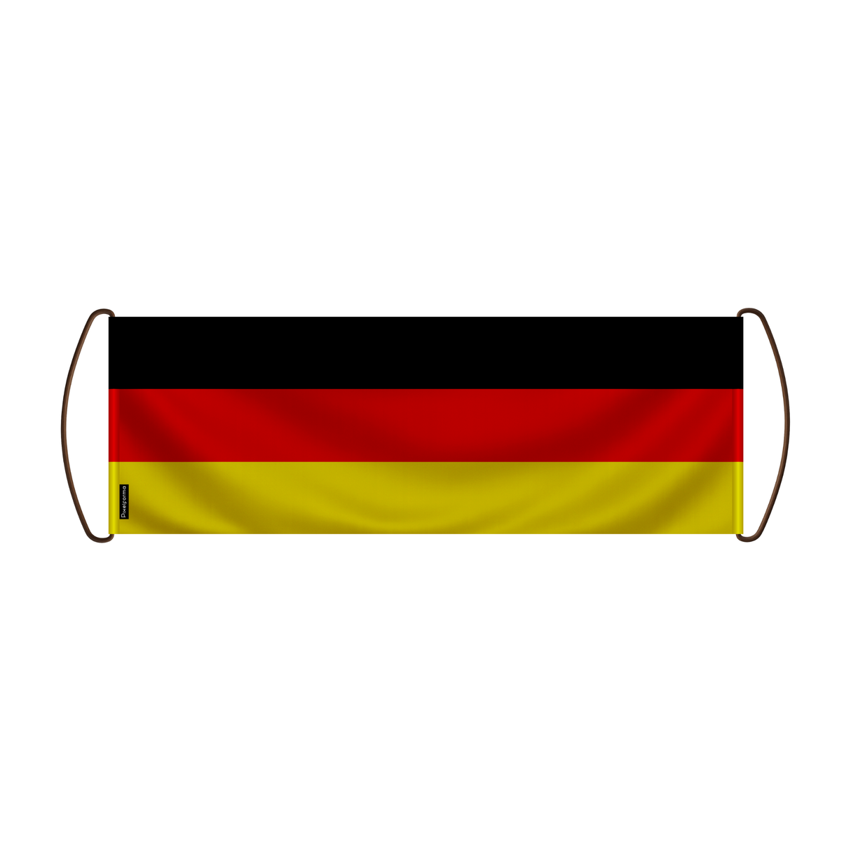 Banner de desplazamiento de bandera de Alemania 