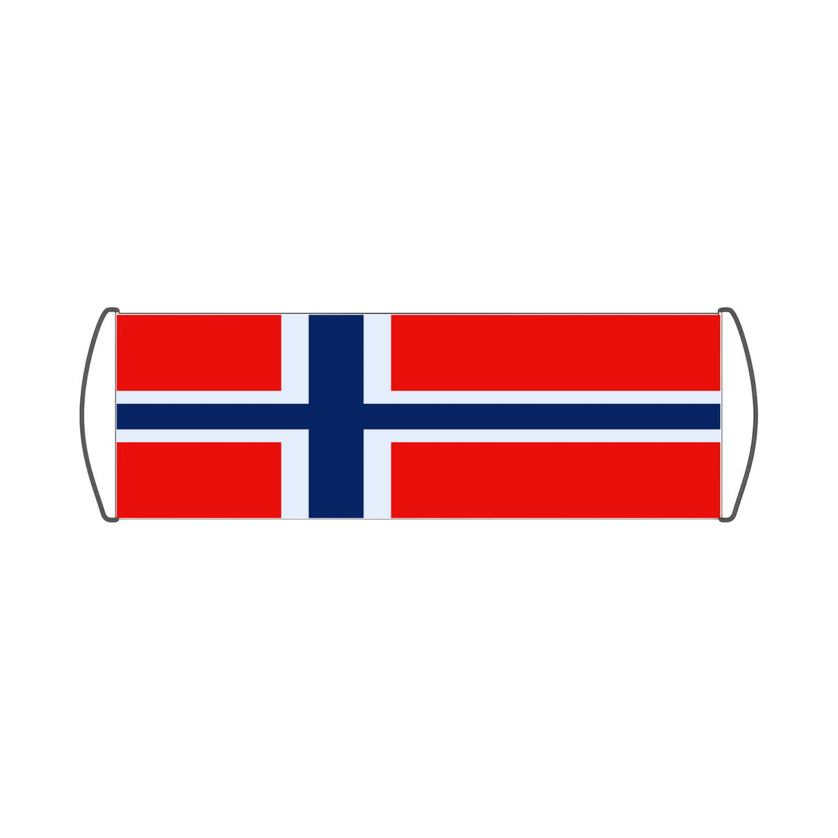 Bannière de défilement Drapeau du Svalbard et de Jan Mayen