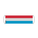 Scrolling Banner Flag of Luxembourg 