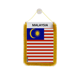 Malaysia Flag Car Pennant