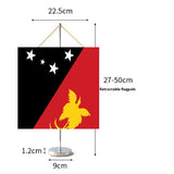 Fanion Table Drapeau Papouasie-Nouvelle-Guinée en Polyester