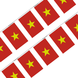 Vietnam Flag Garland in several sizes