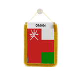 Oman Flag Car Pennant