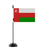 Drapeau de Table Oman en Polyester