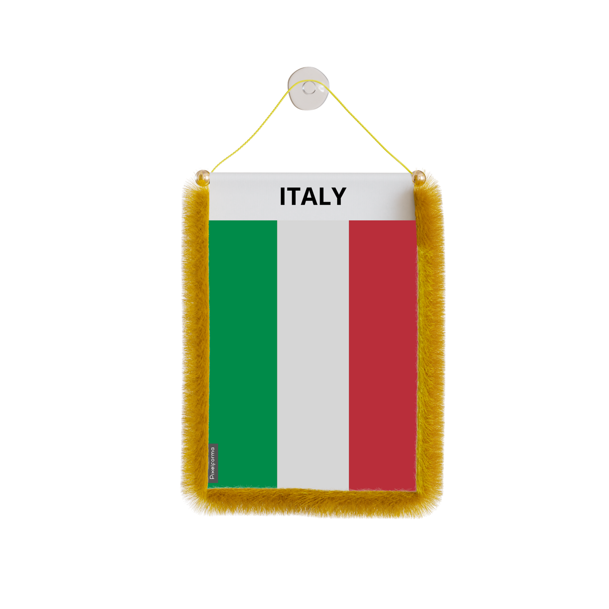 Italy Flag Car Pennant