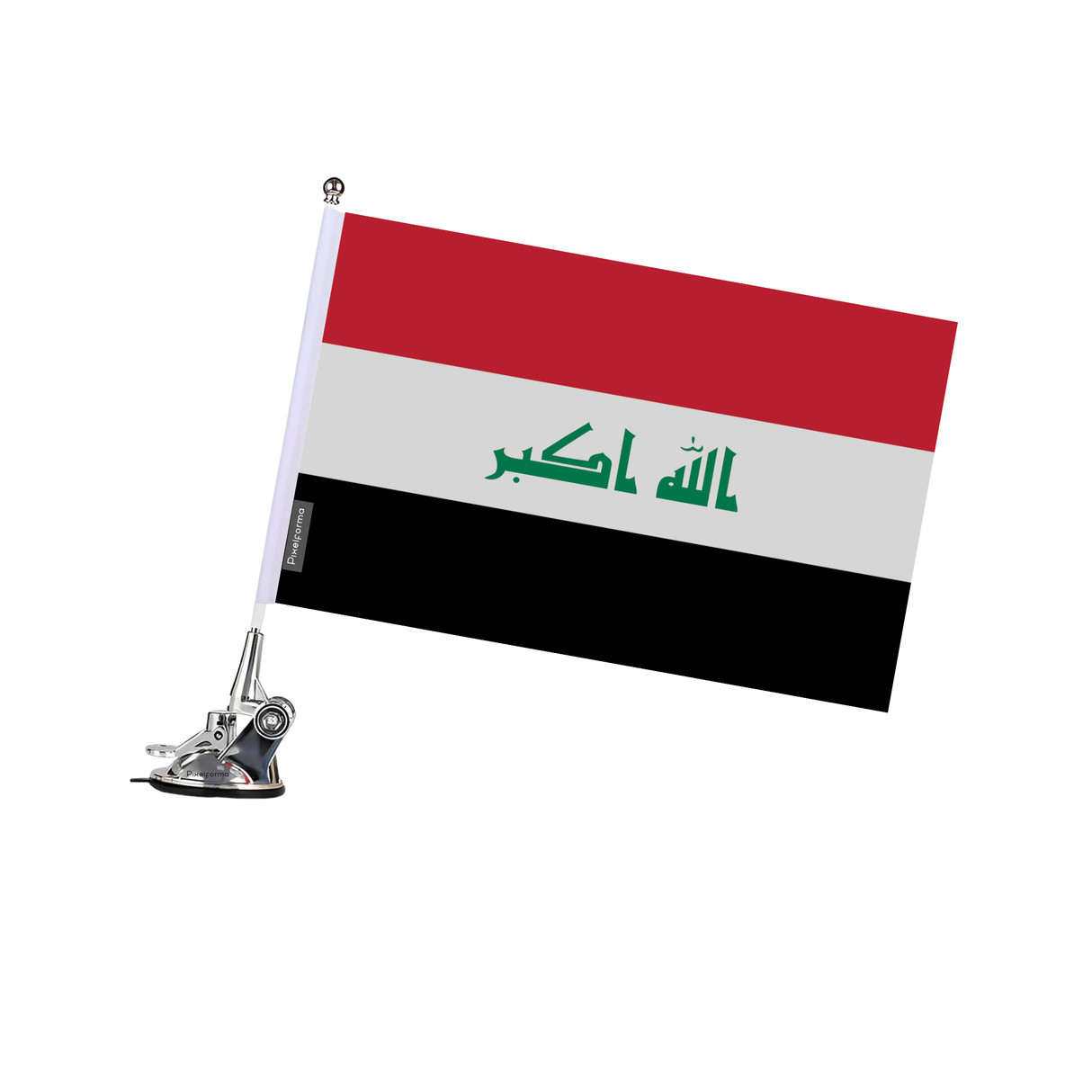 Mât à Ventouse Drapeau de l'Irak