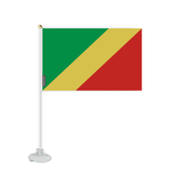 Mini bandera ventosa Bandera de la República del Congo