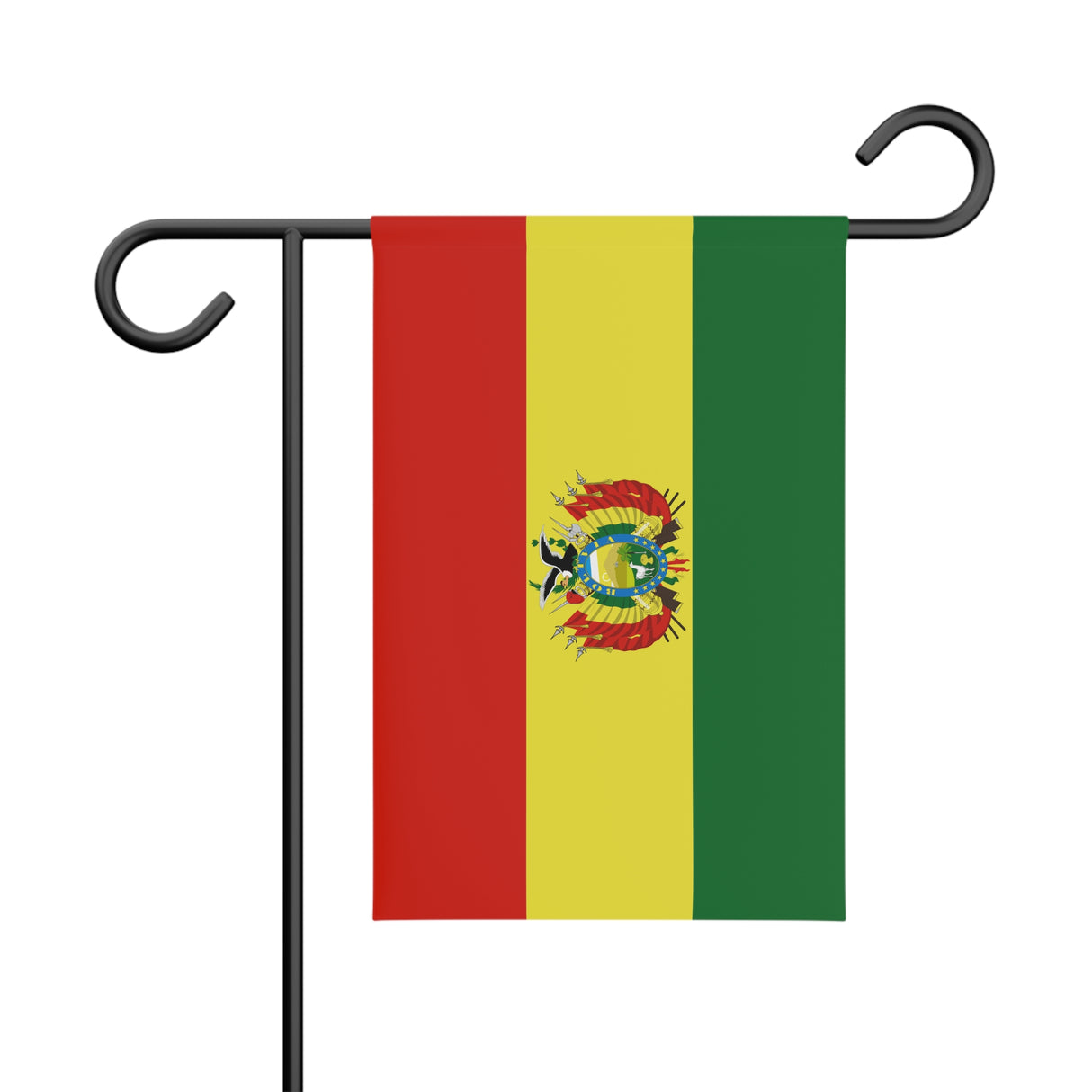 Drapeau Jardin de la Bolivie officiel 100 % polyester impression recto-verso