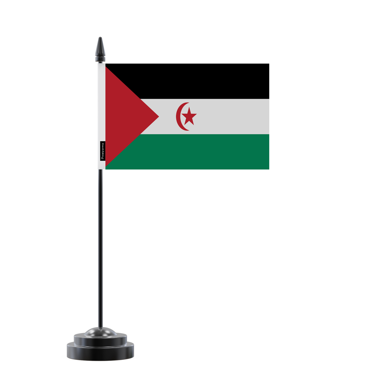 Drapeau de Table République arabe sahraouie démocratique en Polyester