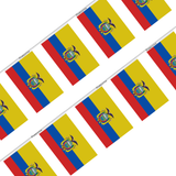 Ecuador Flag Garland in several sizes