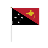 Mini Flag of Papua New Guinea in multiple sizes 100% Polyester