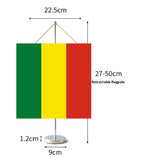 Fanion Table Drapeau la Bolivie en Polyester