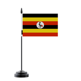 Bandera de mesa de Uganda 