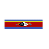 Eswatini Flag 10 Eyelets in Multiple Sizes