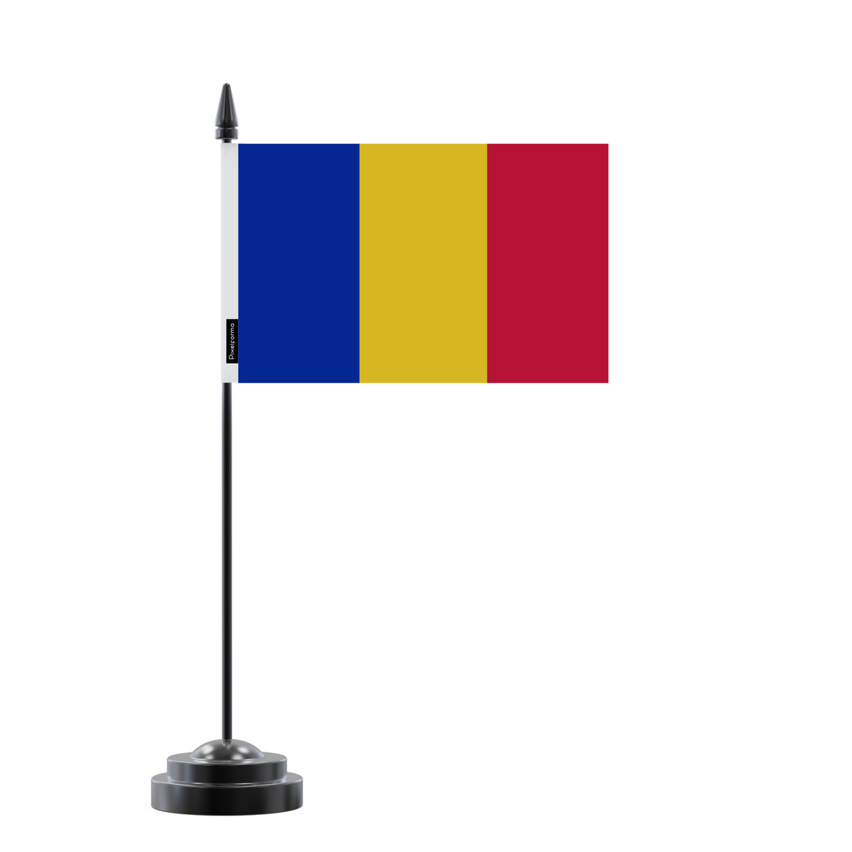 Drapeau de Table Roumanie en Polyester