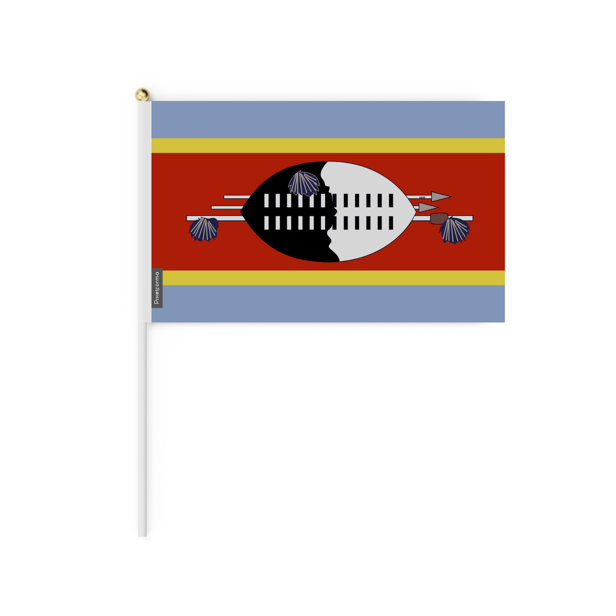 Mini Eswatini Flag in Multiple Sizes