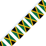 Official Jamaica Flag Garland in Multiple Sizes