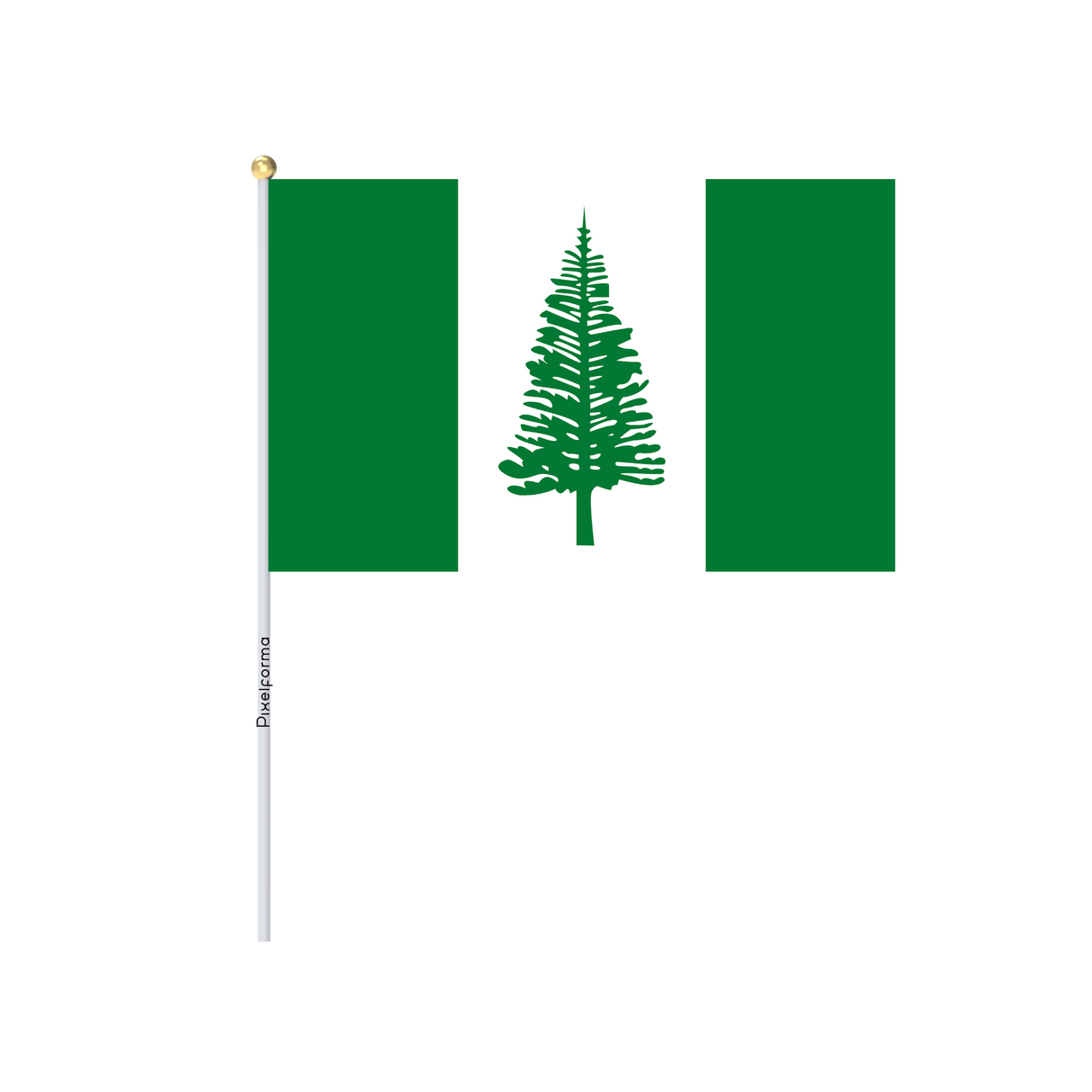 Norfolk Island Mini Flag Packs in Various Sizes