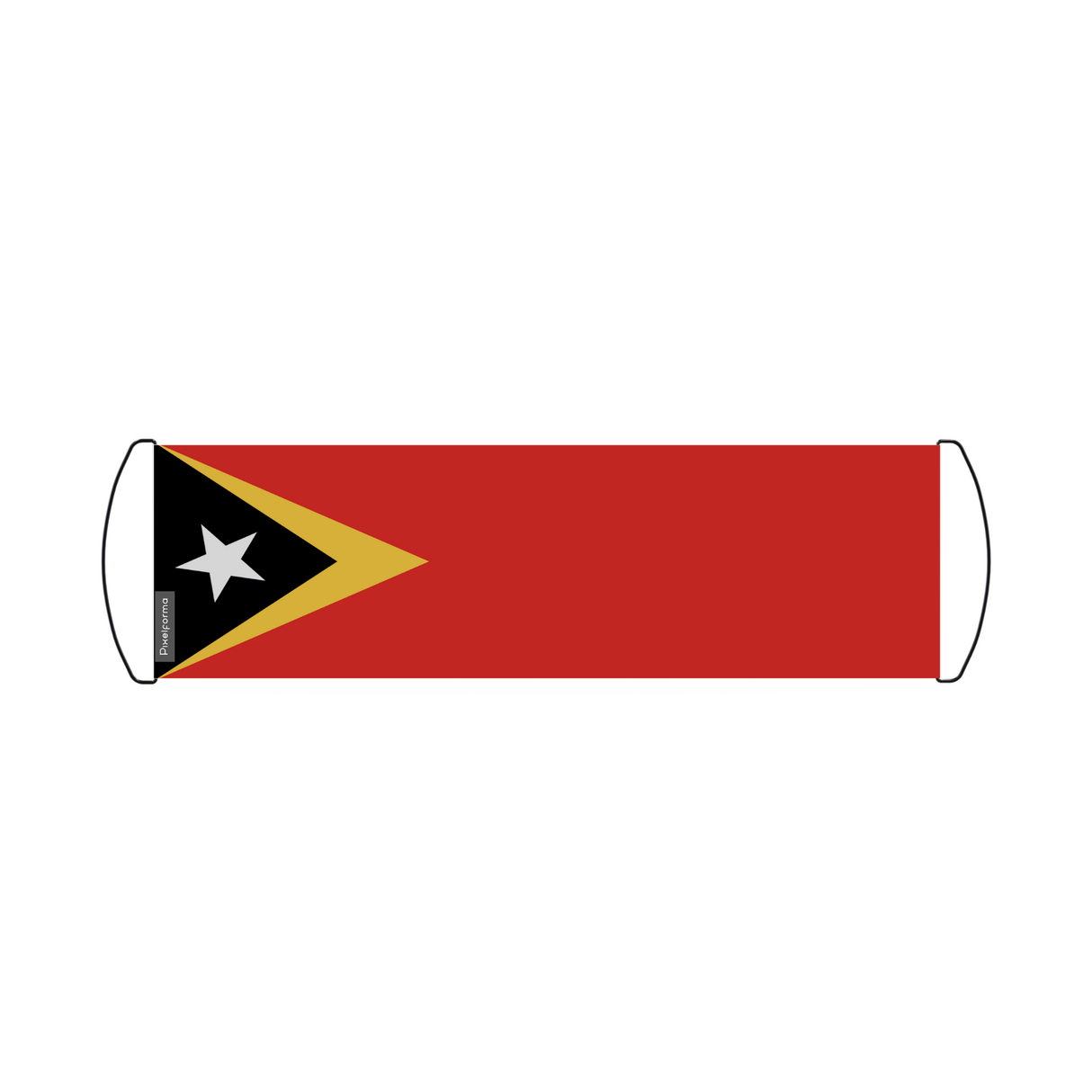 Bannière de défilement Drapeau du Timor oriental