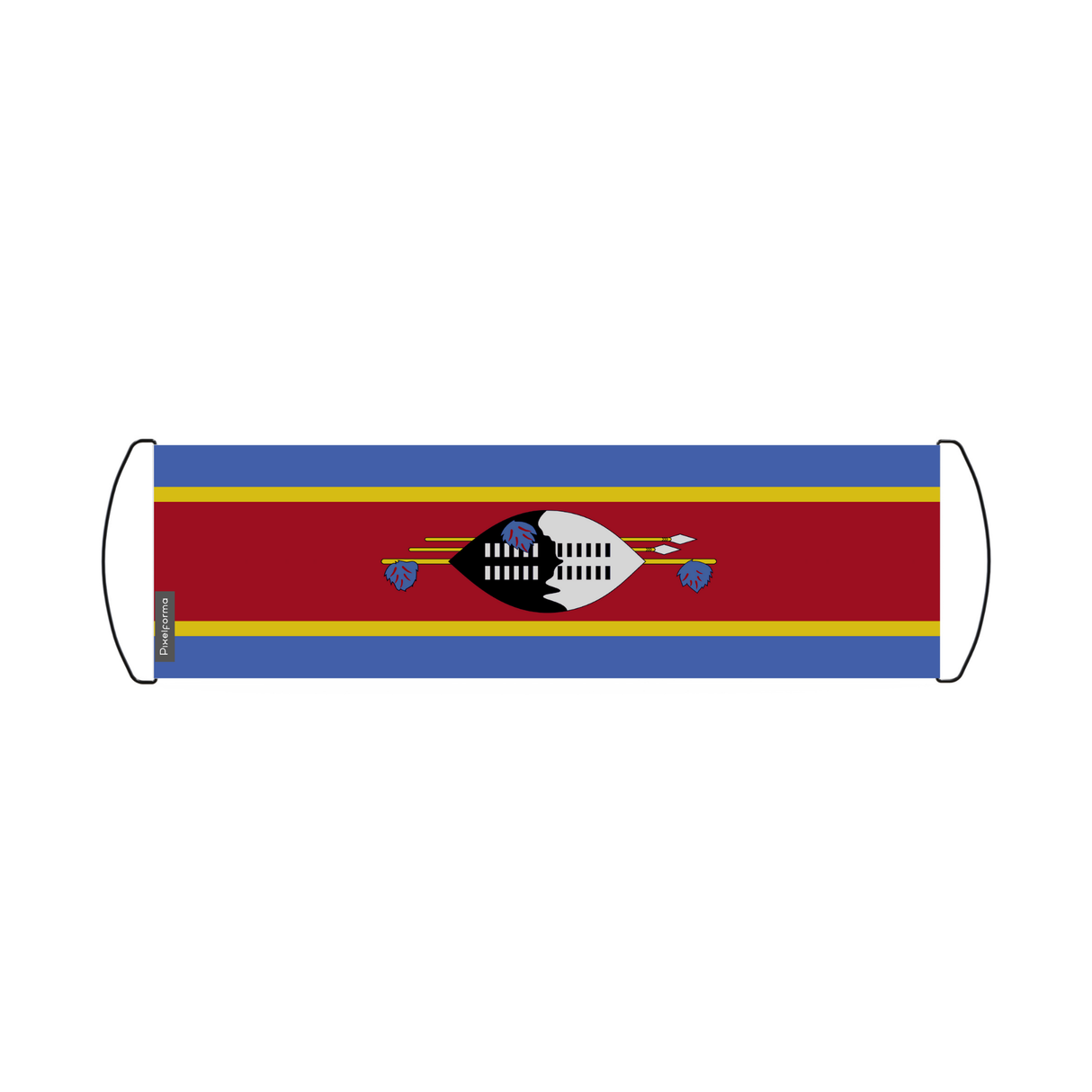 Bannière de défilement Drapeau de l'Eswatini