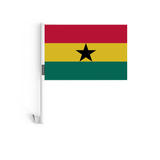 Bandera de coche de poliéster de Ghana