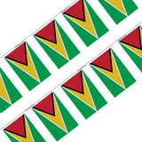 Guirlande Drapeau Guyana en Polyester