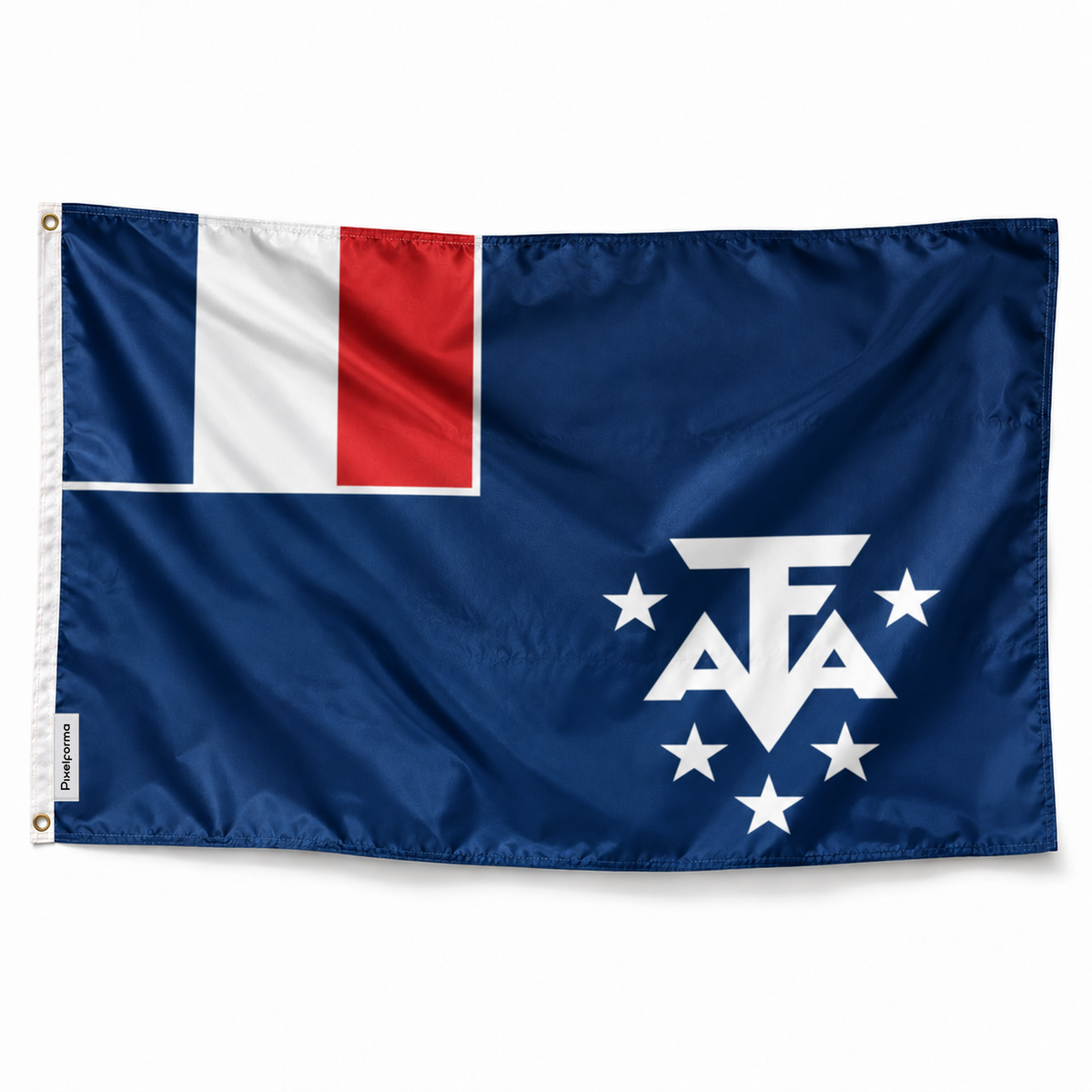 Drapeau de l'Antarctique françaises officiel – Plusieurs Tailles – Polyester Résistant