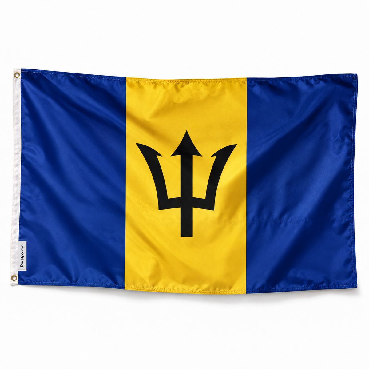 Drapeau de la Barbade – Plusieurs Tailles – Polyester Résistant