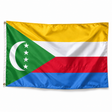 Drapeau des Comores – Plusieurs Tailles – Polyester Résistant