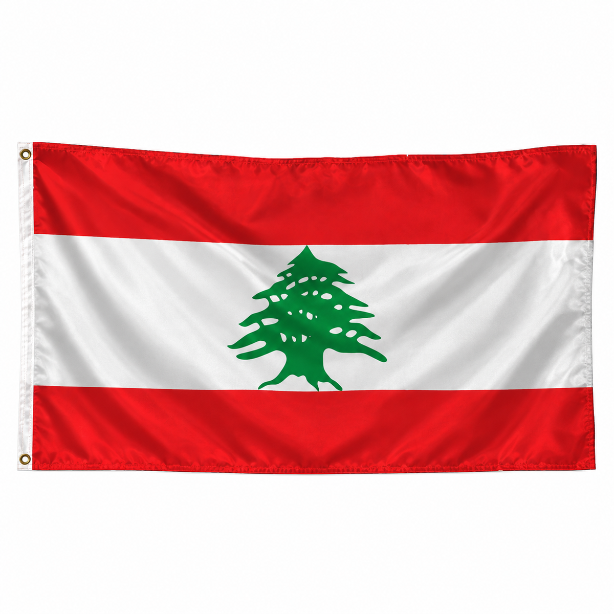 Drapeau du Liban – Plusieurs Tailles – Polyester Résistant
