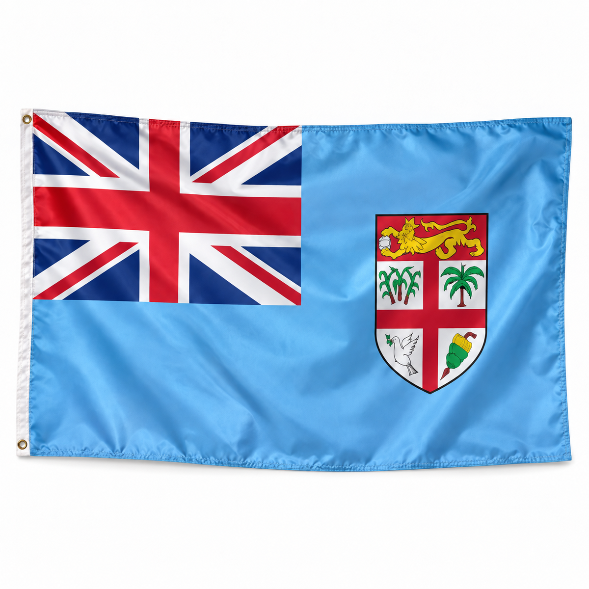 Drapeau des Fidji – Plusieurs Tailles – Polyester Résistant