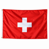 Drapeau Suisse – Plusieurs Tailles – Polyester Résistant