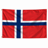Drapeau Svalbard et Jan Mayen – Plusieurs Tailles – Polyester Résistant