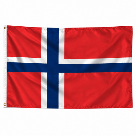 Drapeau Svalbard et Jan Mayen – Plusieurs Tailles – Polyester Résistant