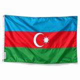 Drapeau de l'Azerbaïdjan – Plusieurs Tailles – Polyester Résistant