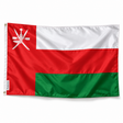 Drapeau d'Oman – Plusieurs Tailles – Polyester Résistant