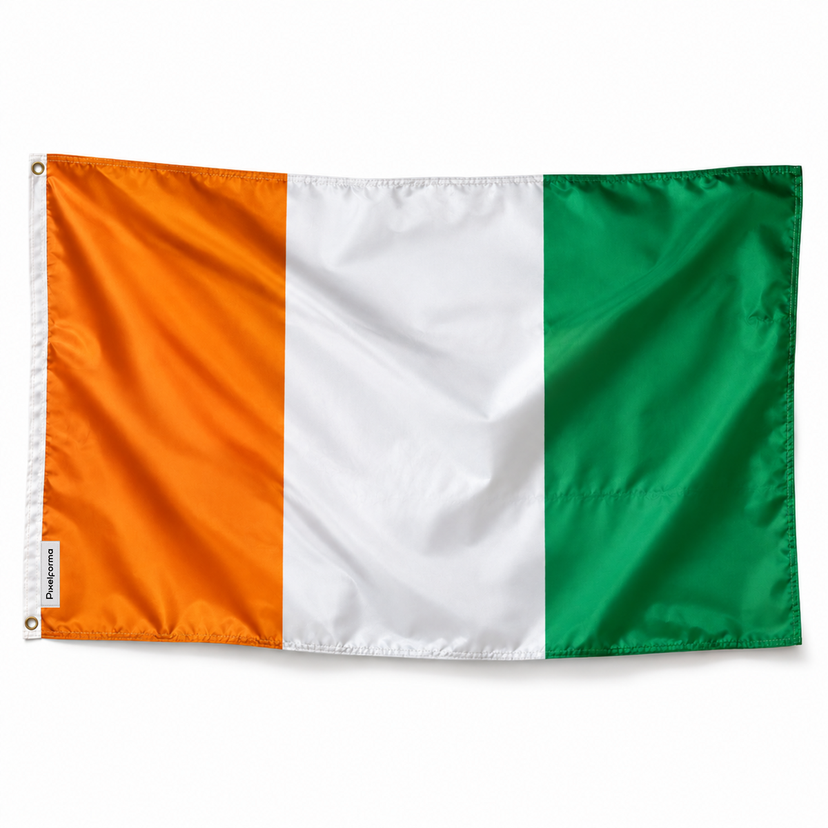 Drapeau Côte Ivoire – Plusieurs Tailles – Polyester Résistant