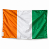 Drapeau Côte Ivoire – Plusieurs Tailles – Polyester Résistant