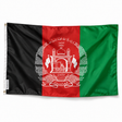 Drapeau de l'Afghanistan – Plusieurs Tailles – Polyester Résistant