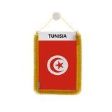 Tunisia Flag Car Pennant