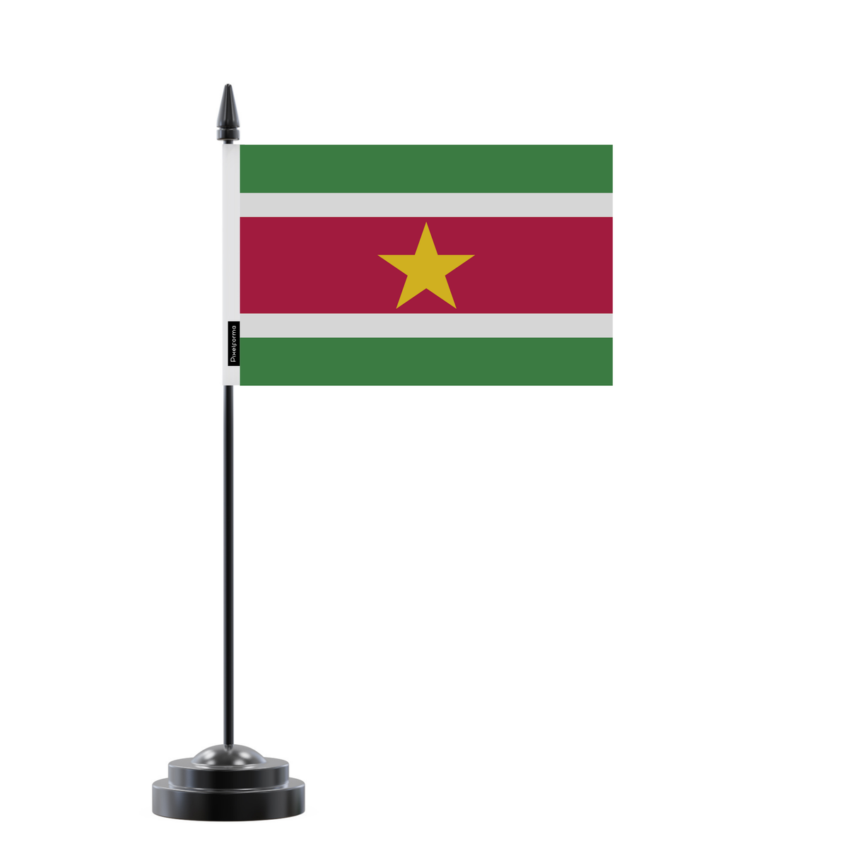 Suriname Table Flag 