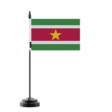 Suriname Table Flag 